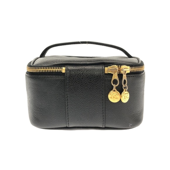 Chanel Skin Caviar Bag Black Vanity - Picture 3 of 12